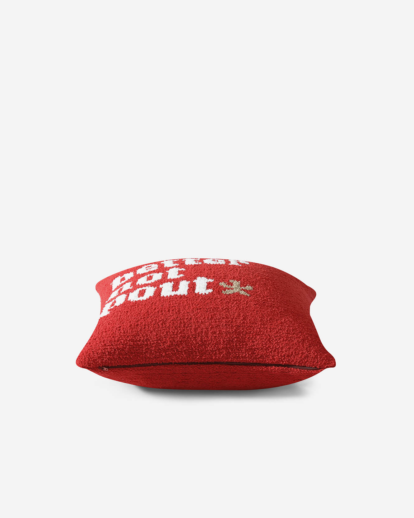 Better Not Pout Throw Pillow | Last Chance - Image 3