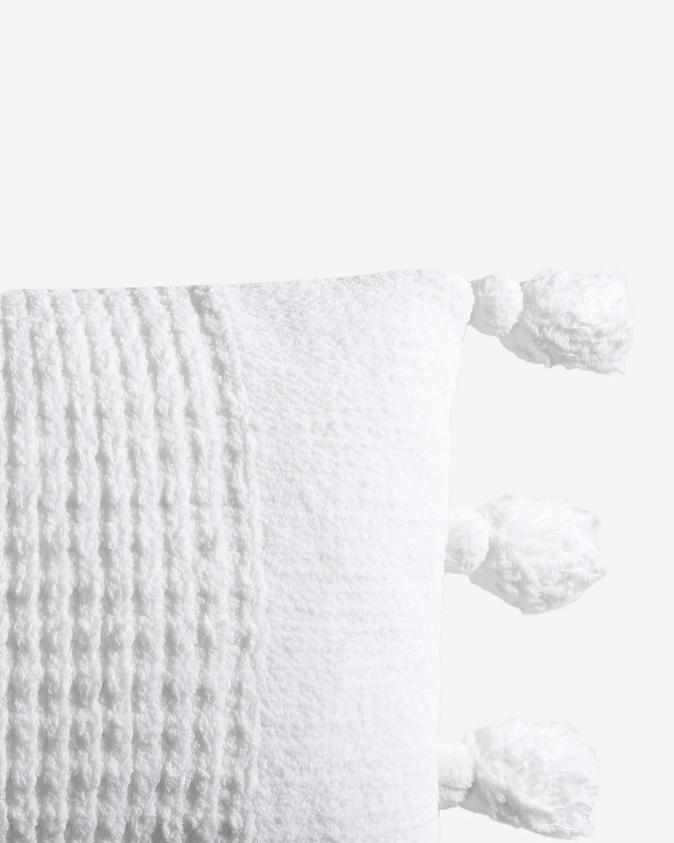 Braided Pom Pom Lumbar Pillow - Image 7