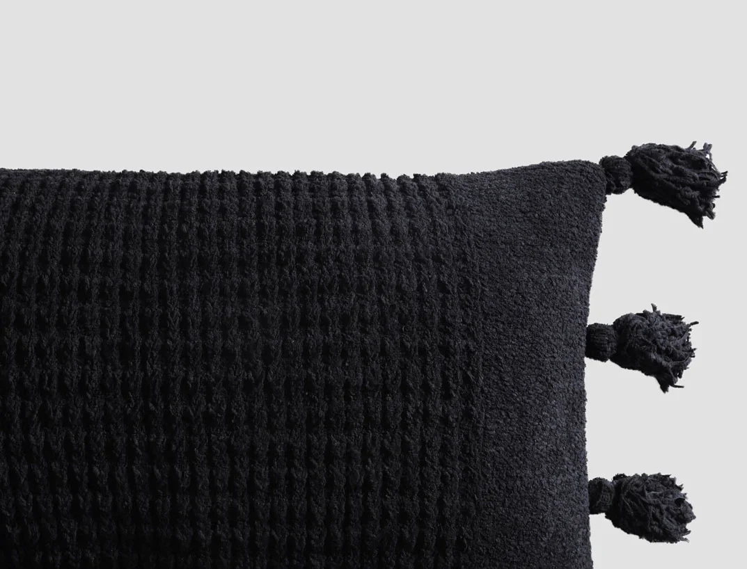 Braided Pom Pom Lumbar Pillow | Last Chance - Image 24