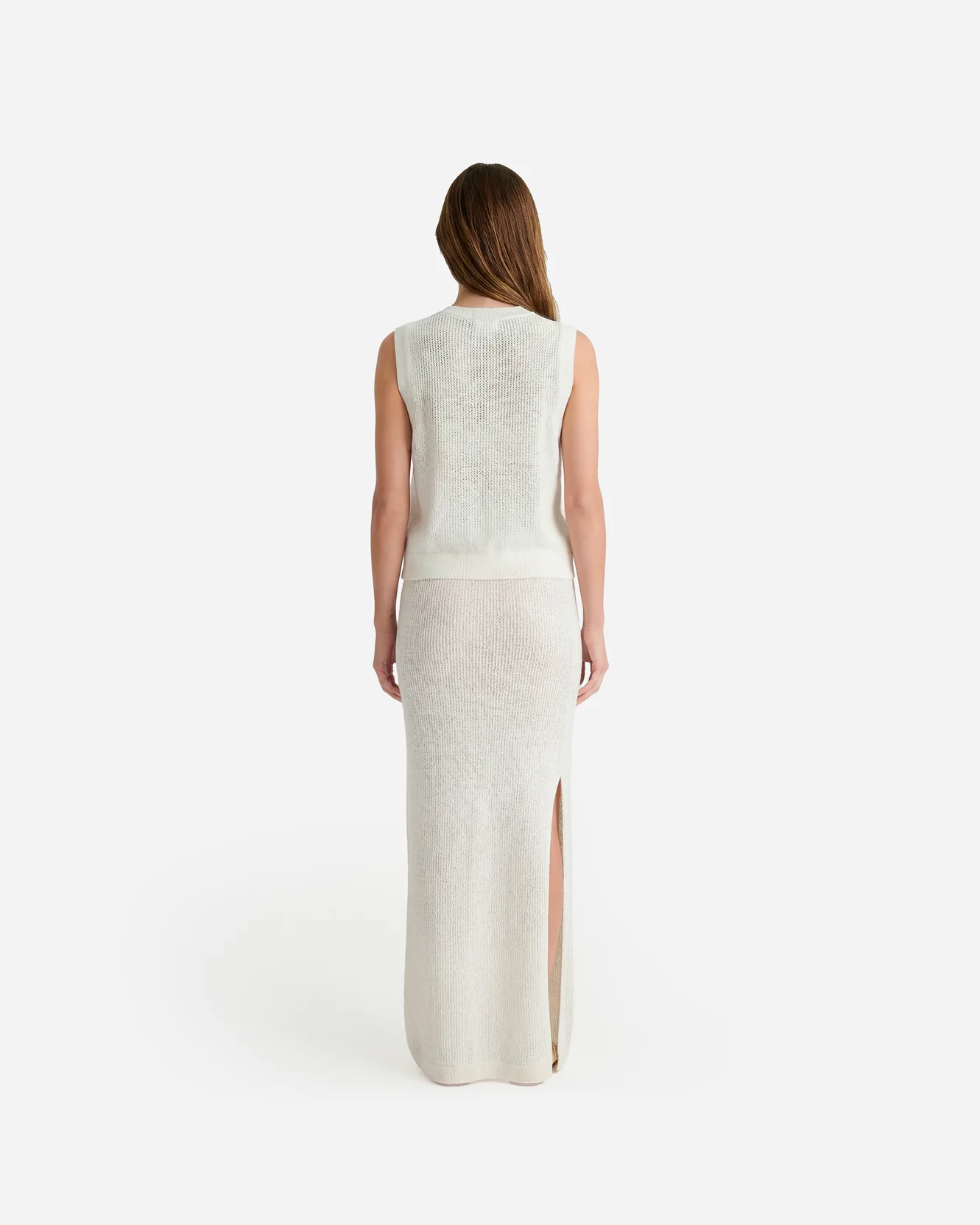 Cloud Cool Crochet Sleeveless Top - Image 3