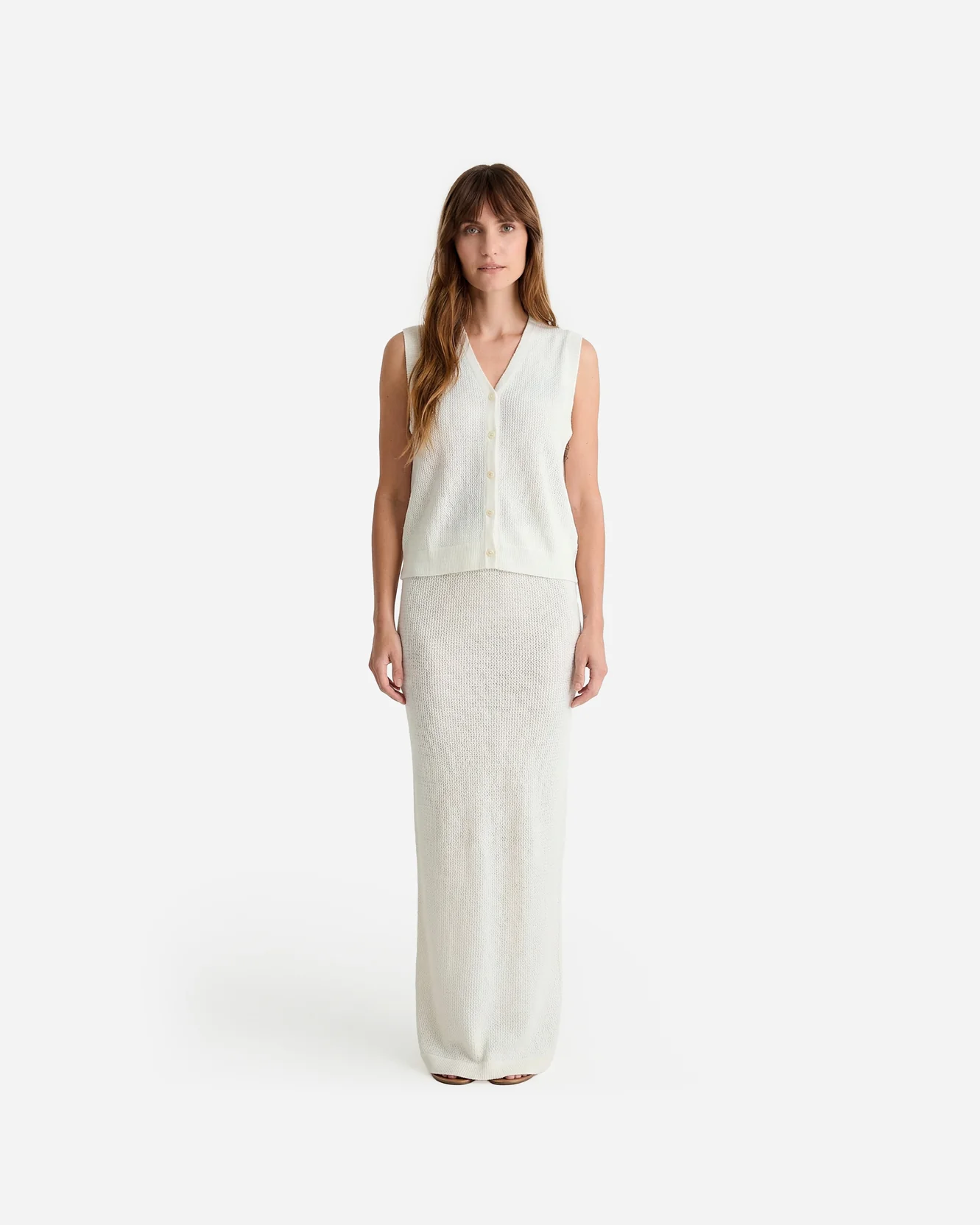 Cloud Cool Crochet Sleeveless Top - Image 5