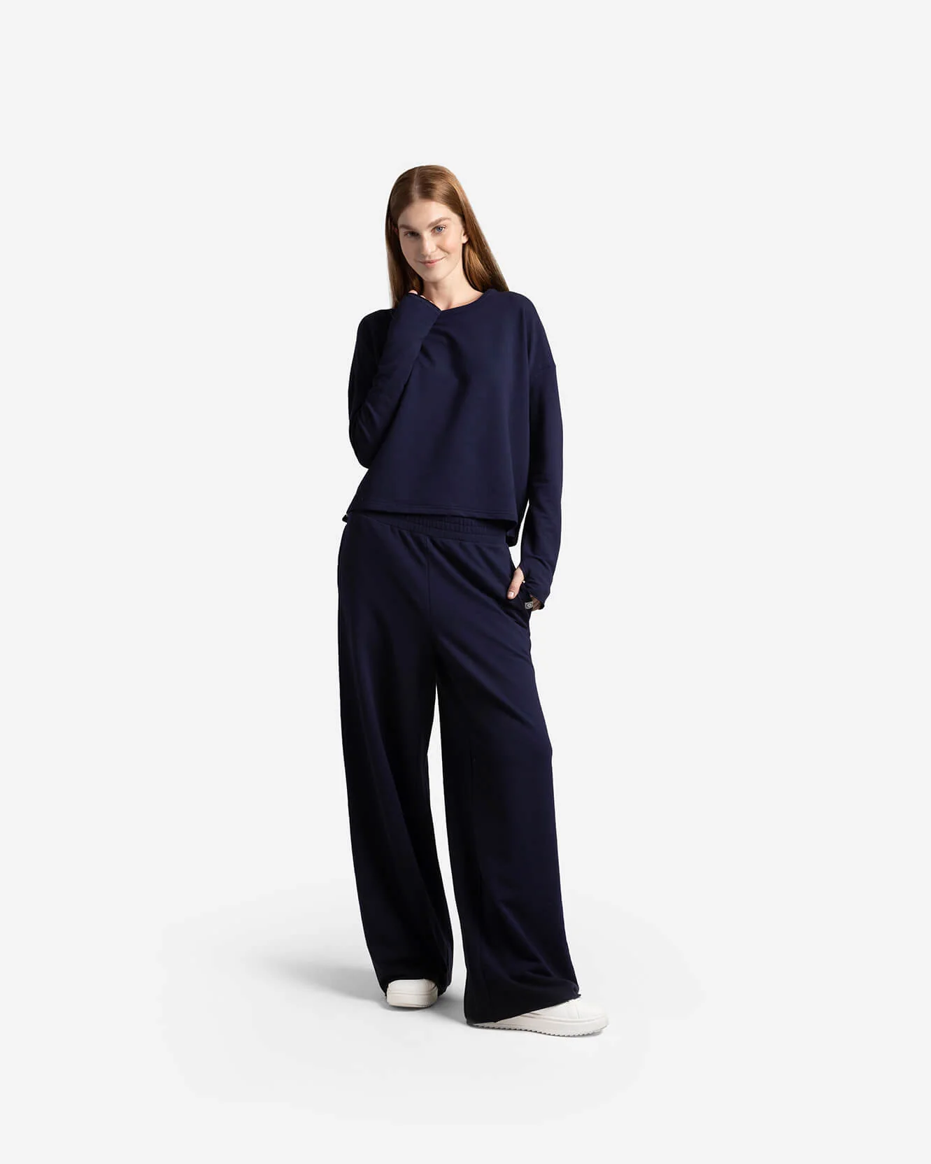 Organic French Terry Lounge Pant - Image 13