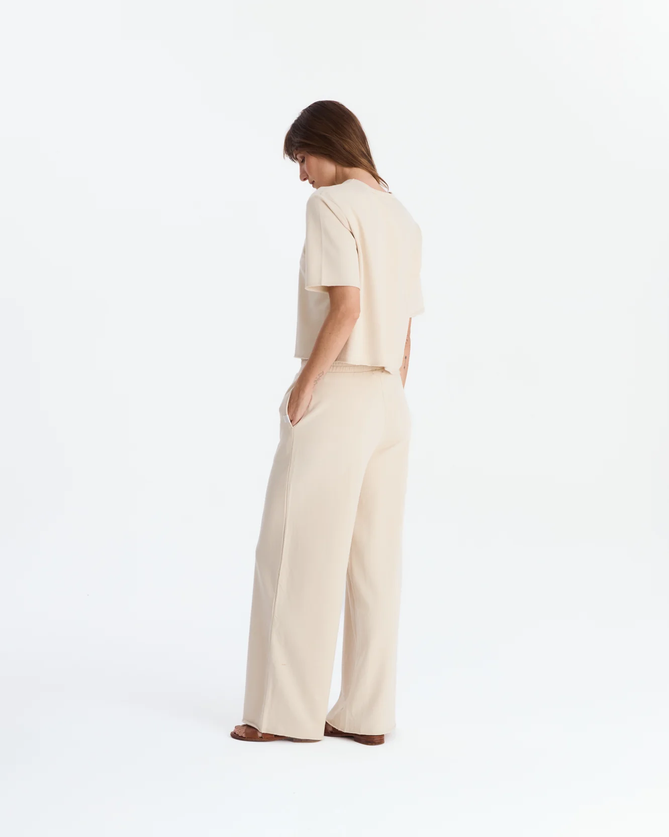 Organic French Terry Lounge Pant - Image 18