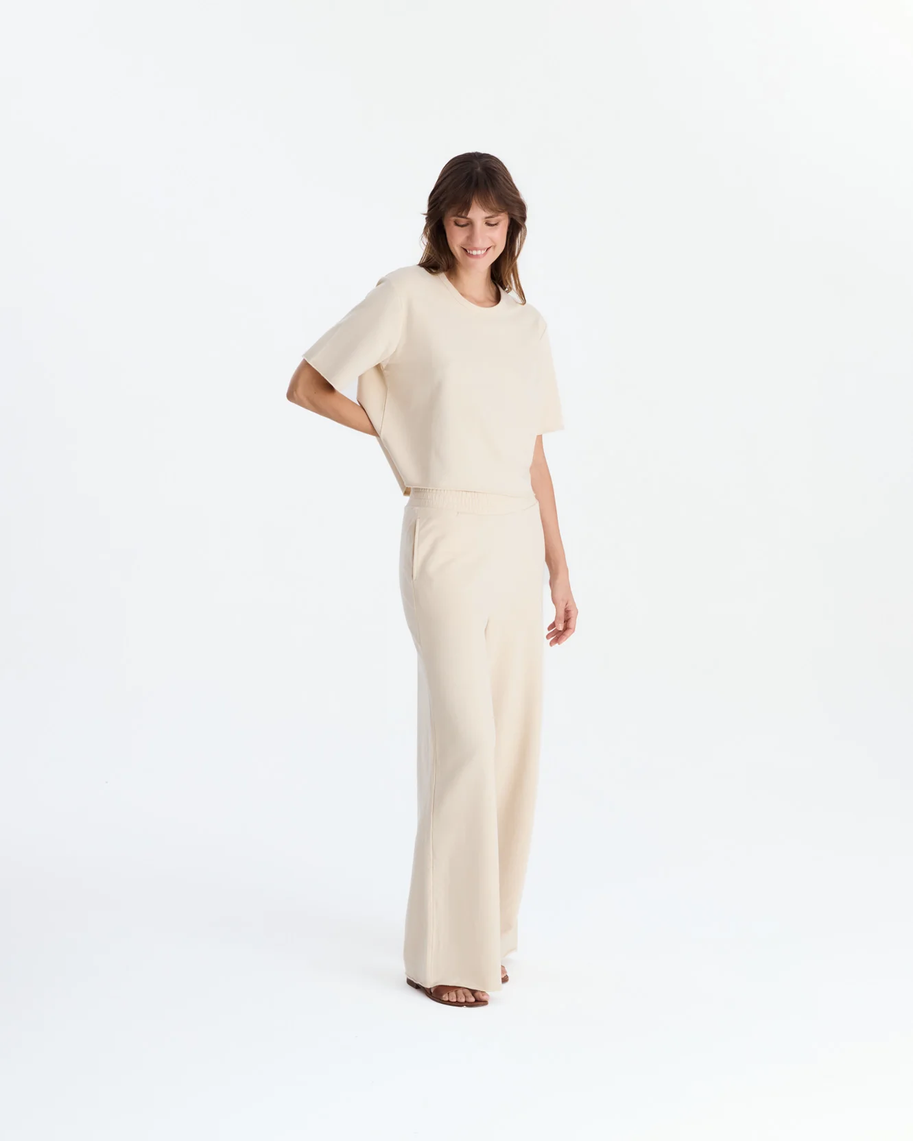 Organic French Terry Lounge Pant - Image 19