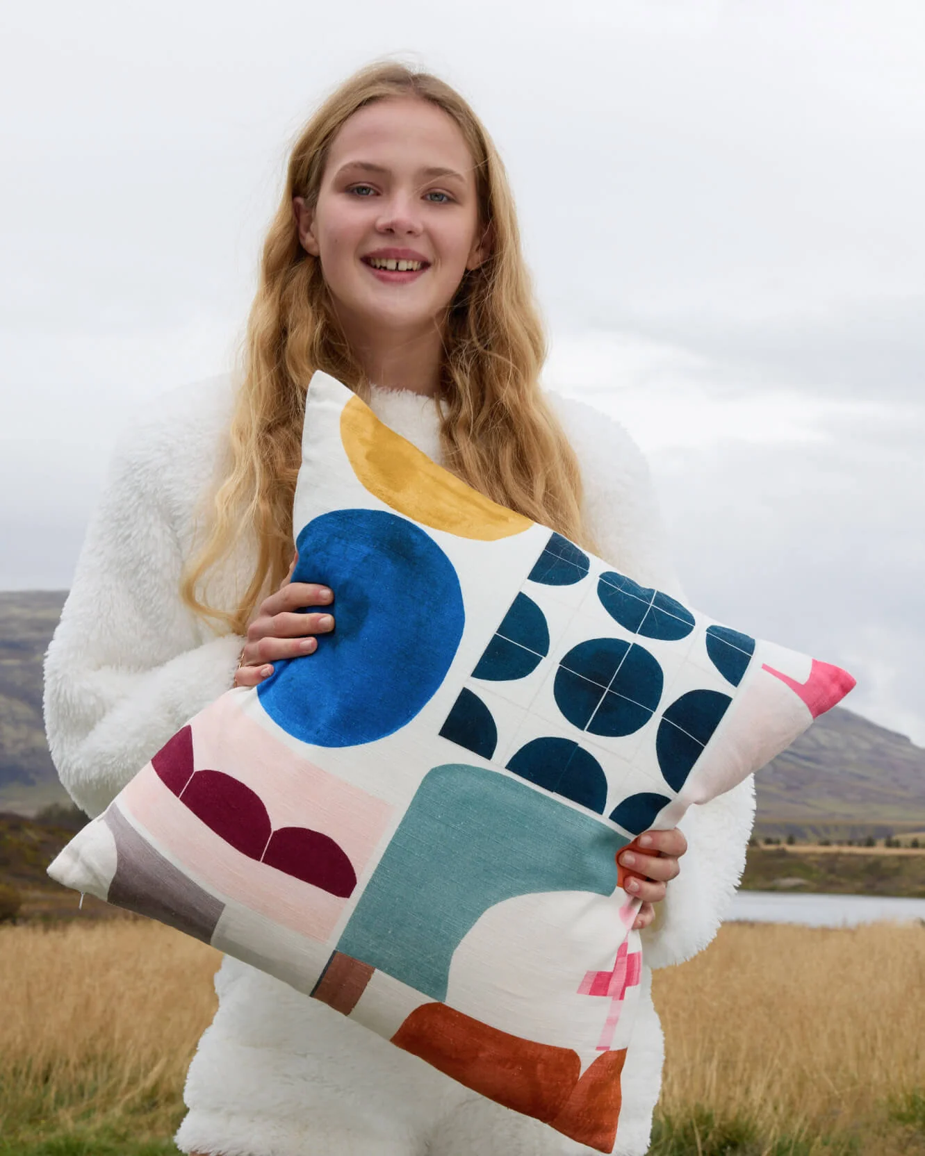Pop Art Throw Pillow - Image 3