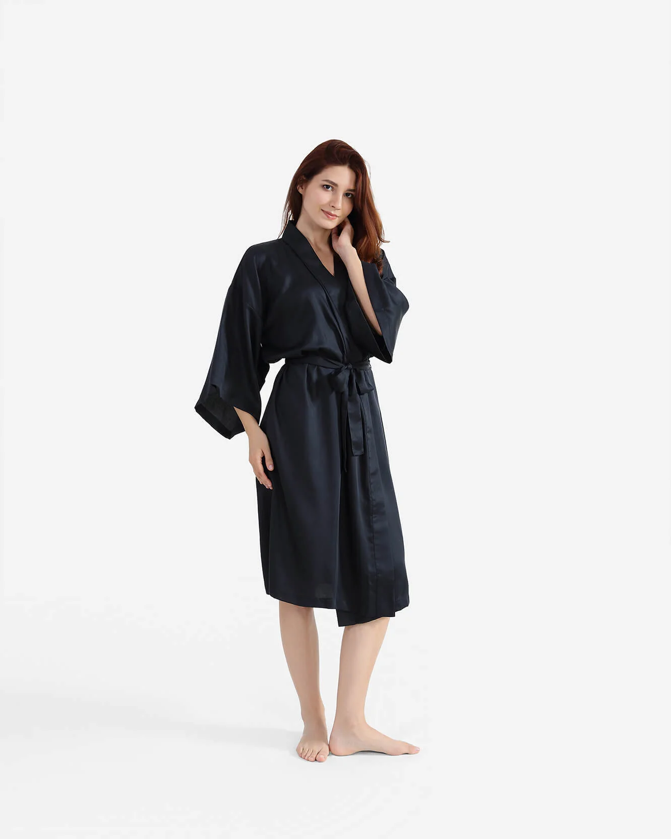 Silky Lyocell Kimono - Image 7