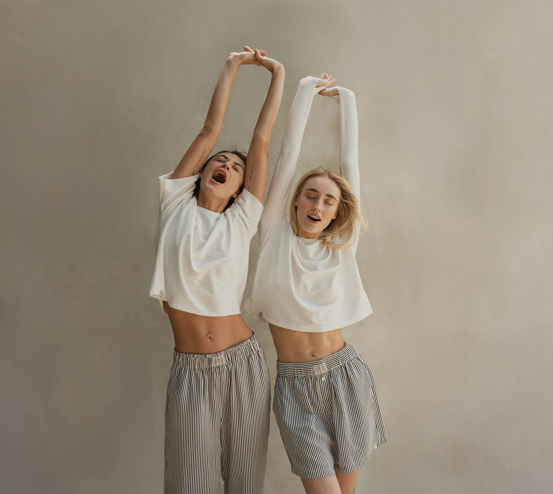 Silky Lyocell Striped Boxer Shorts - Image 7