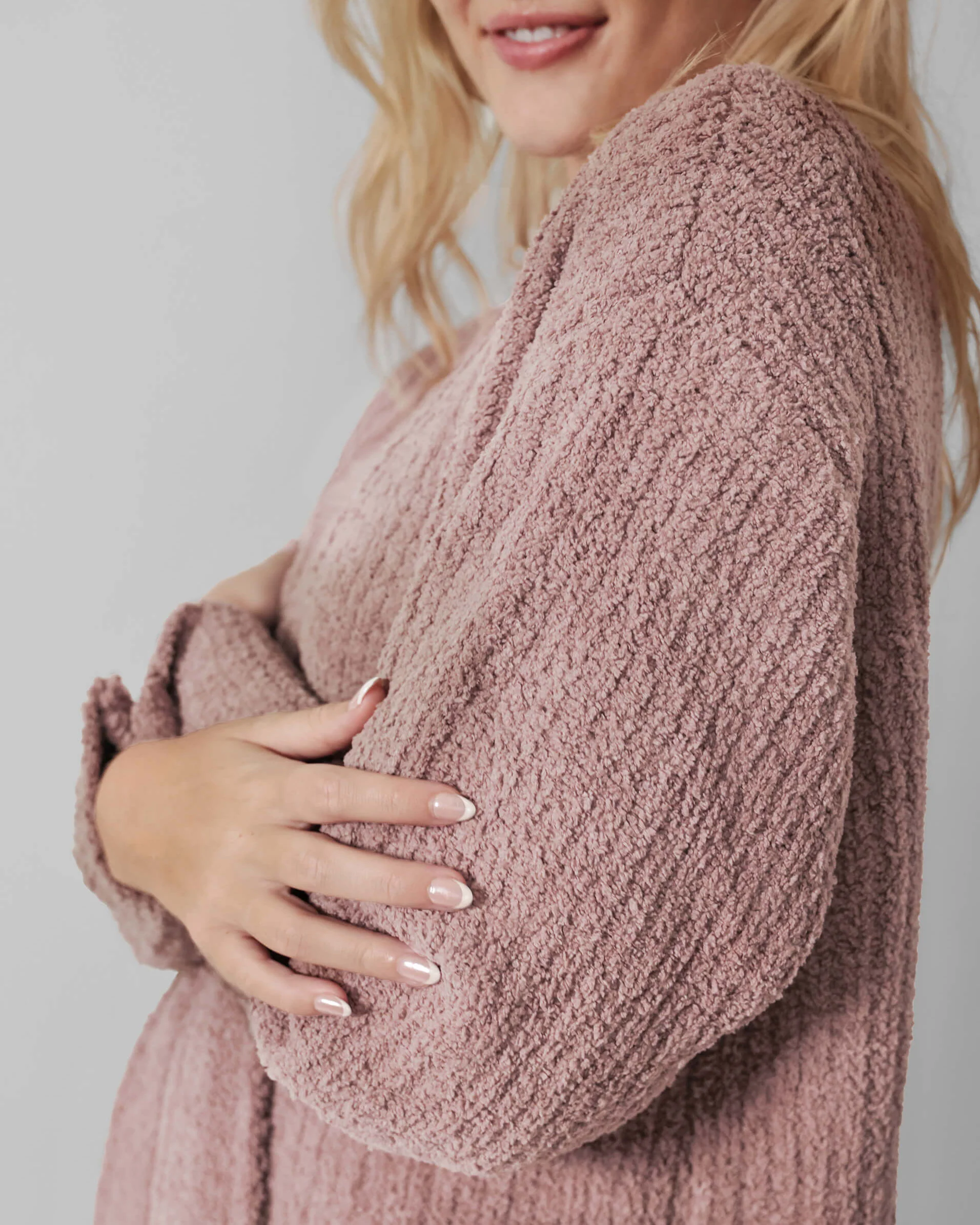 Snug Ribbed Cardigan Robe | Last Chance - Image 2