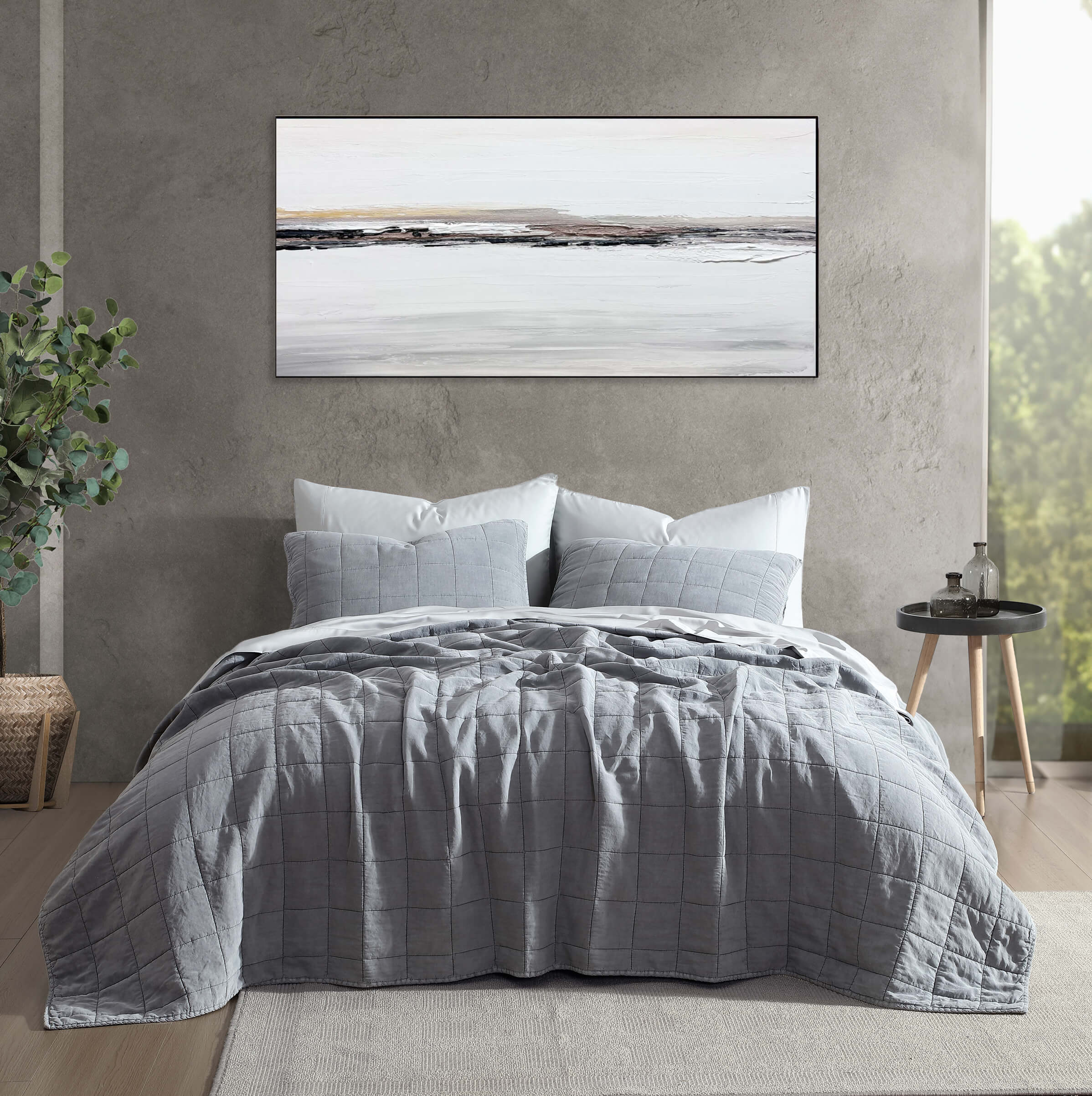 Stonewashed Lyocell Quilt | Last Chance - Image 8