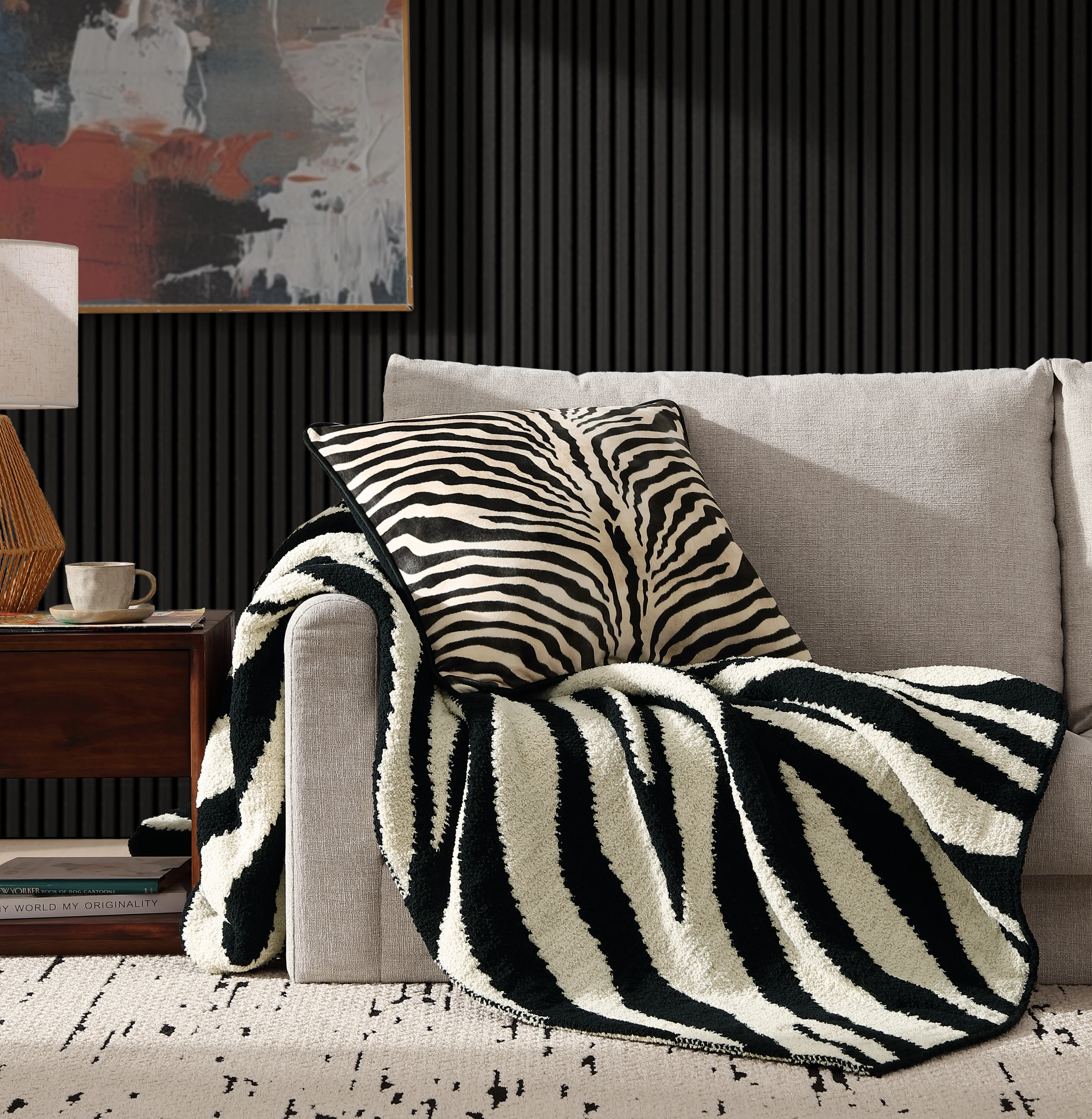 Zebra Throw Pillow | Last Chance - Image 13